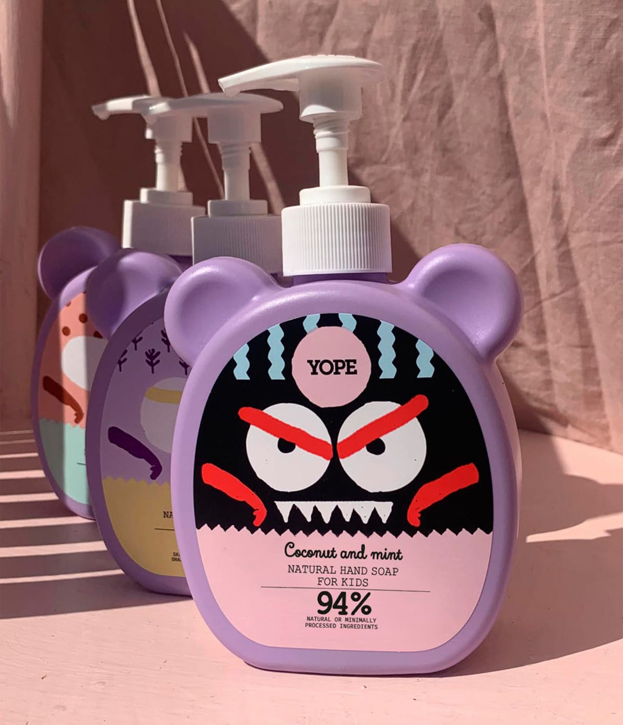 Coconut and Mint Natural Hand Soap for Kids de Yope