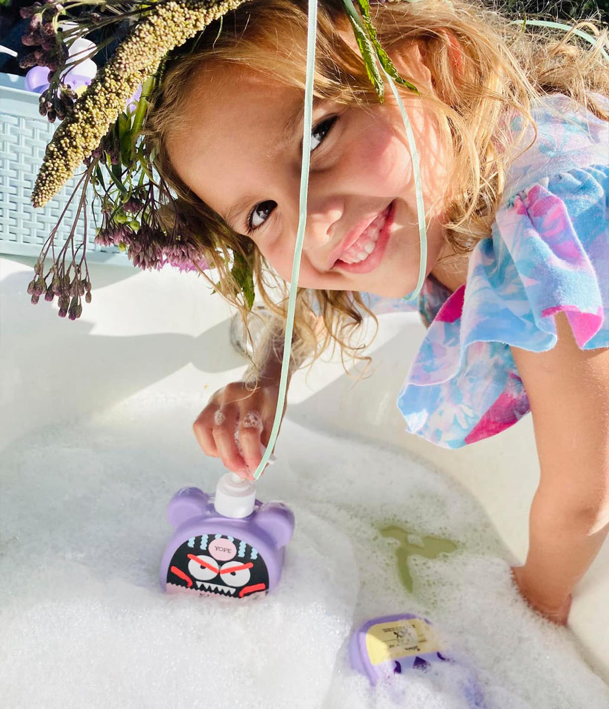 Coconut and Mint Natural Hand Soap for Kids de Yope