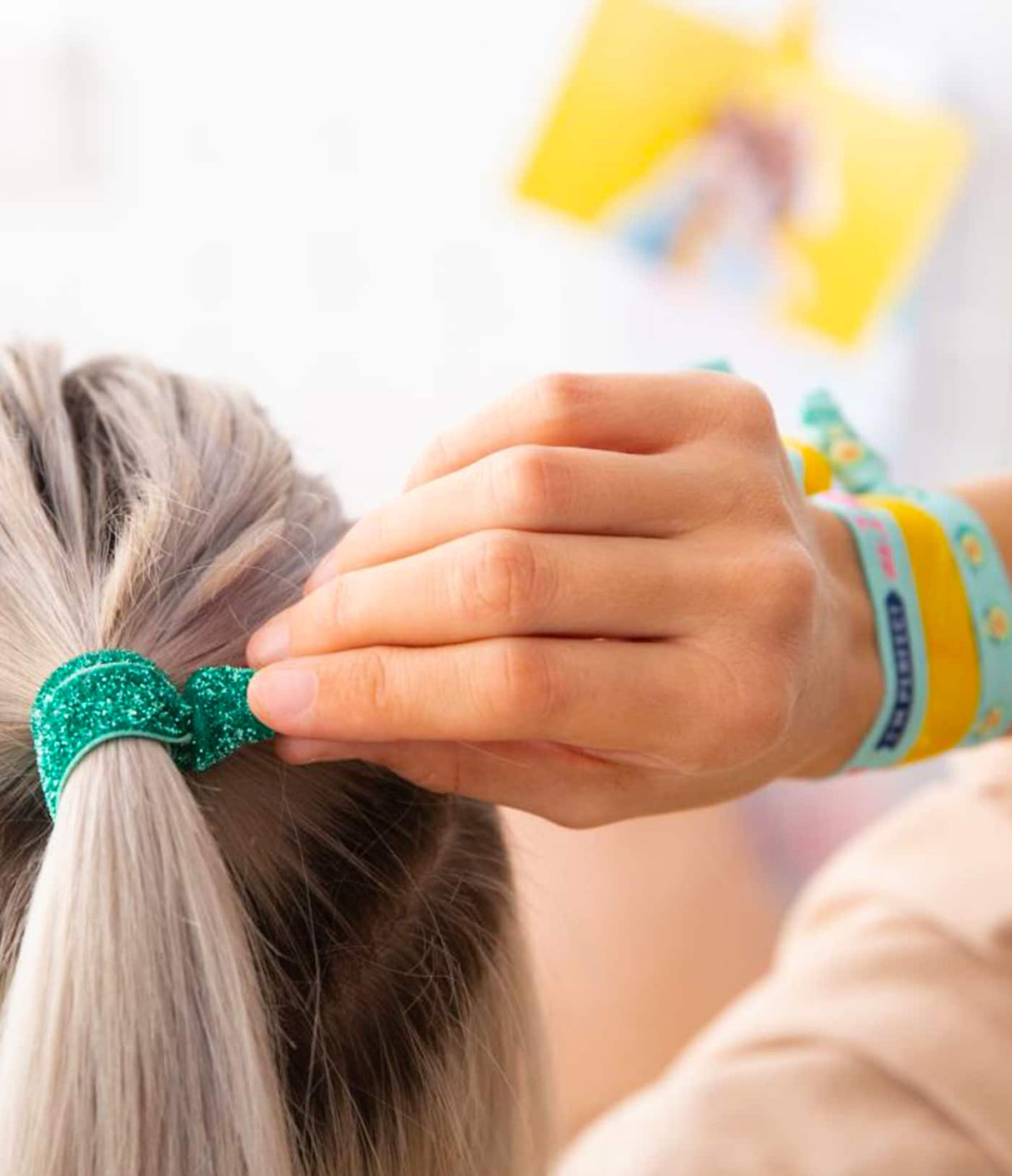 Coleteros de Tela con Nudo Avocado (4 unidades) de Beter