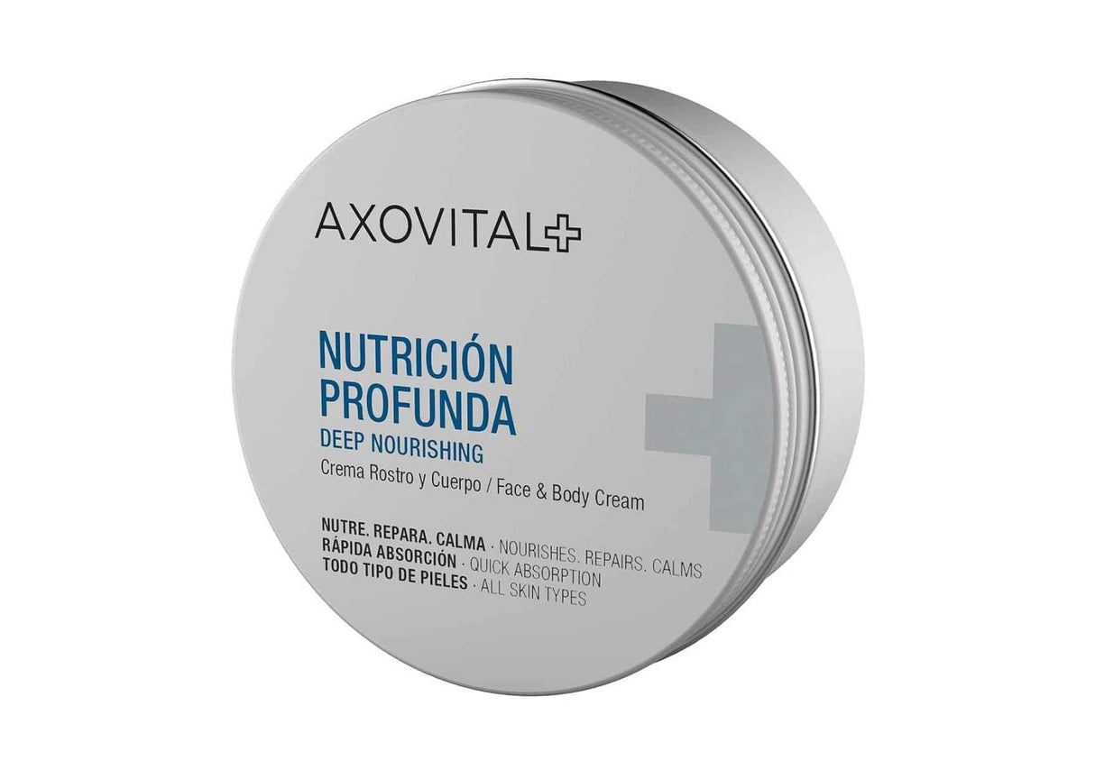 AXOVITAL | Crema Nutrición Profunda Cara y Cuerpo - 250ml - InternationalCosmetic