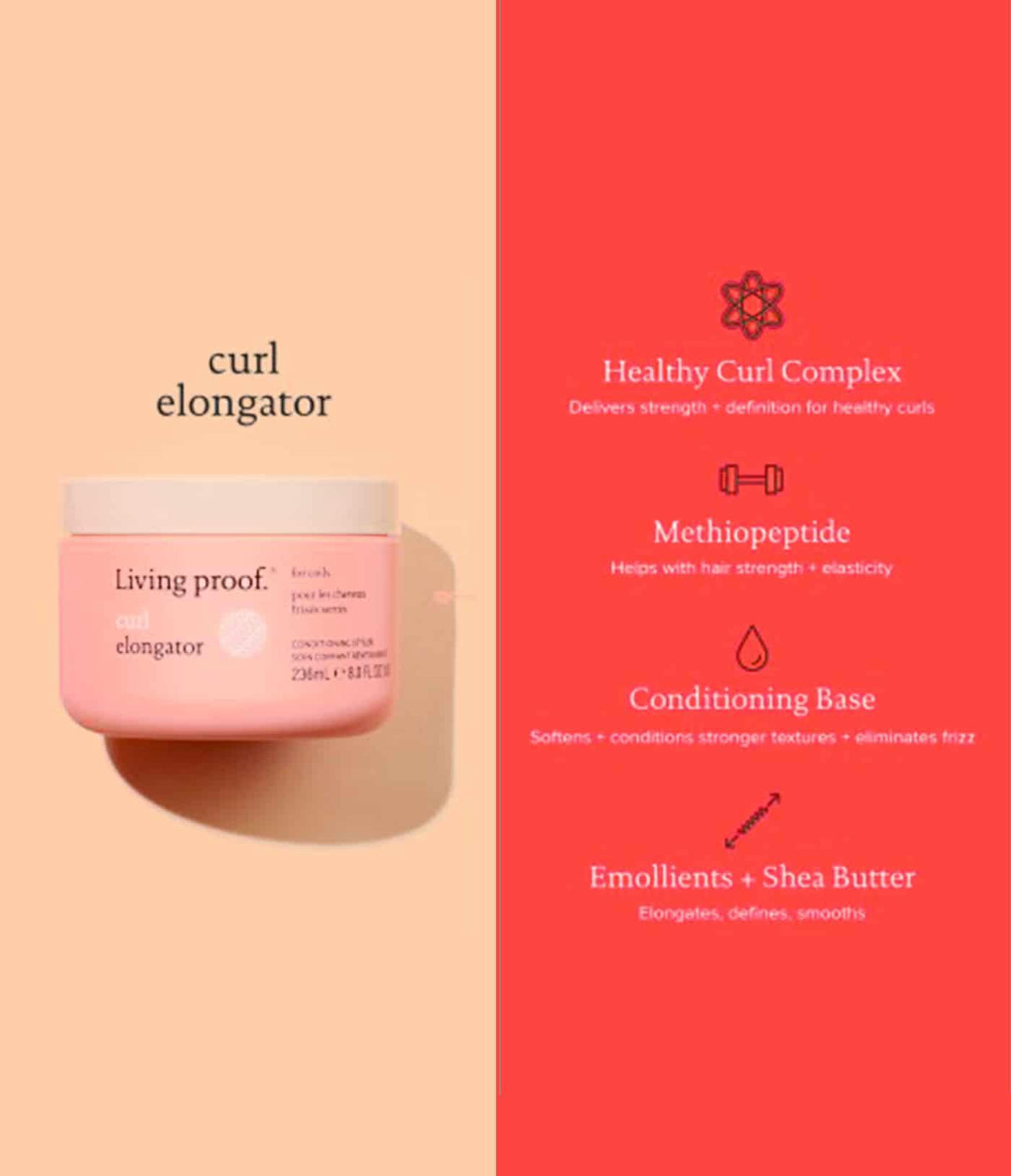 LIVING PROOF | Curl Elongator - 236ml - InternationalCosmetic