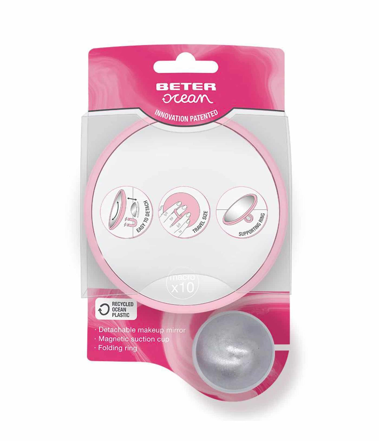 BETER | Espejo Ocean X10 con Soporte Magnético - InternationalCosmetic