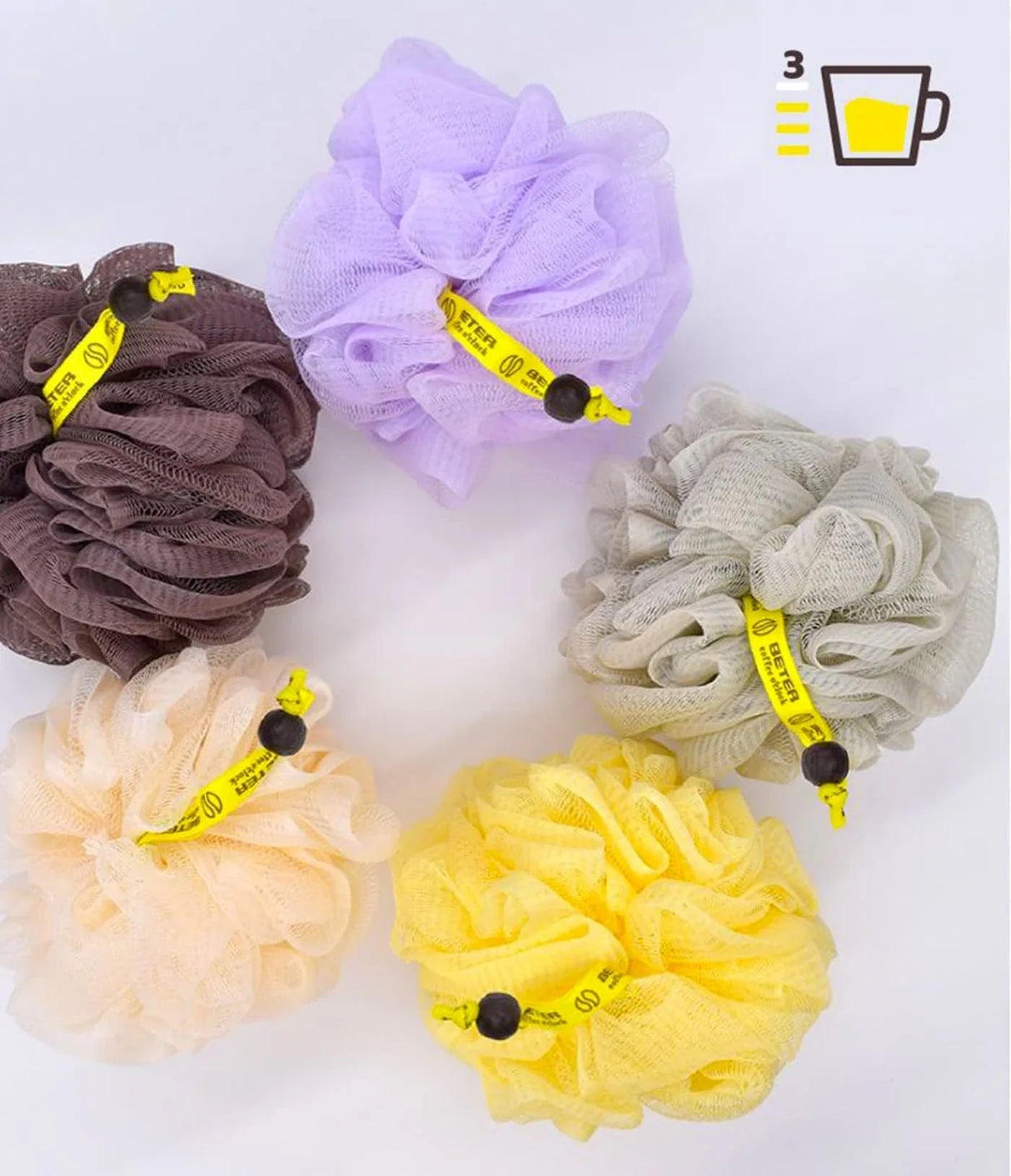 BETER | Esponja de Malla Coffee O clock - InternationalCosmetic