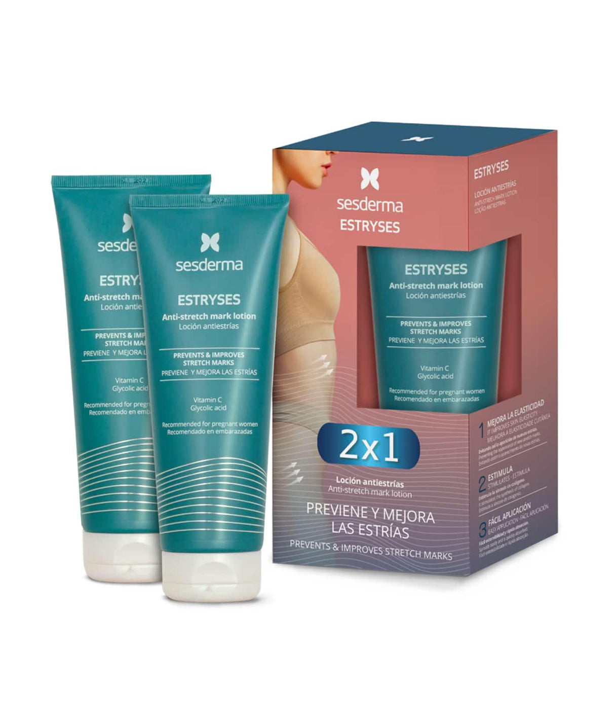 SESDERMA | Estryses Duplo (Loción Antiestrías) - 400ml - InternationalCosmetic