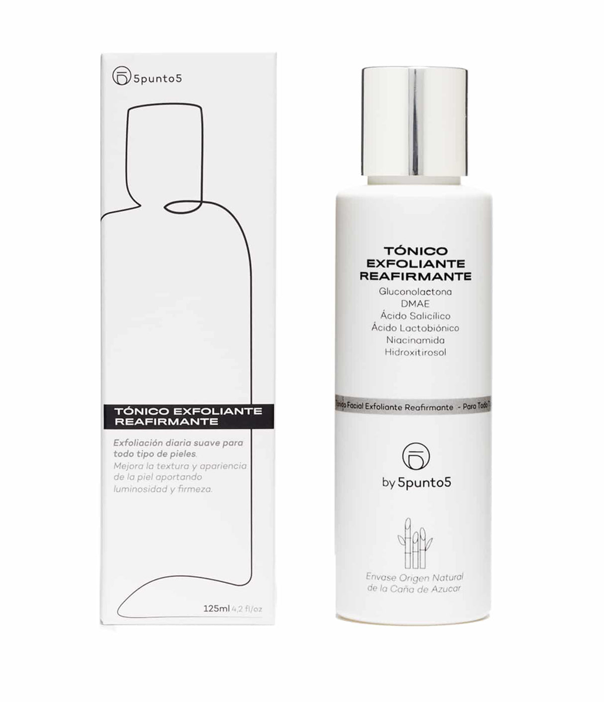 Tónico Exfoliante Reafirmante de 5punto5