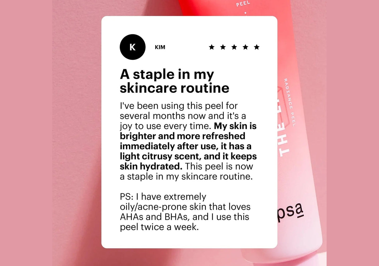 PSA | Follow The Light Multi Acids & Vitamin C Radiance Peel