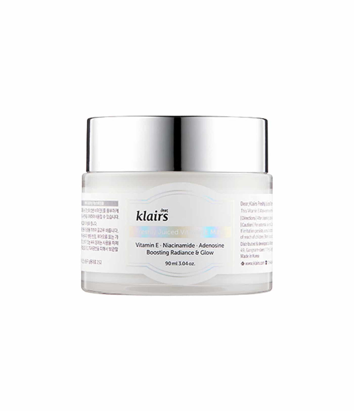 KLAIRS | Freshly Juiced Vitamin E Mask - 90gr - InternationalCosmetic