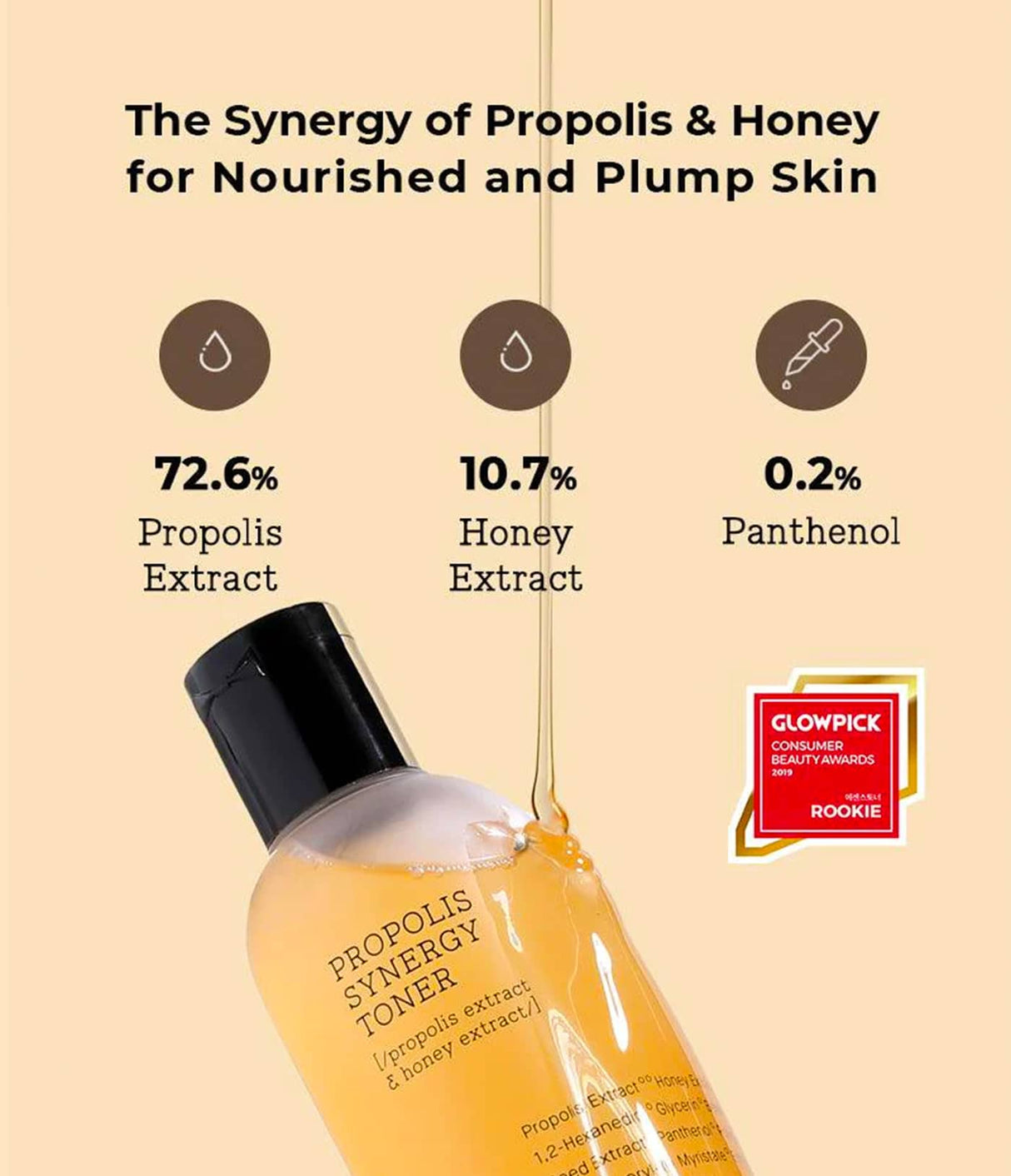 Full Fit Propolis Synergy Toner de COSRX