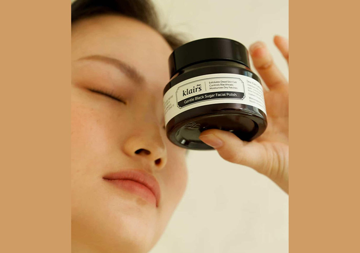 KLAIRS | Gentle Black Sugar Facial Polish - 110ml - InternationalCosmetic