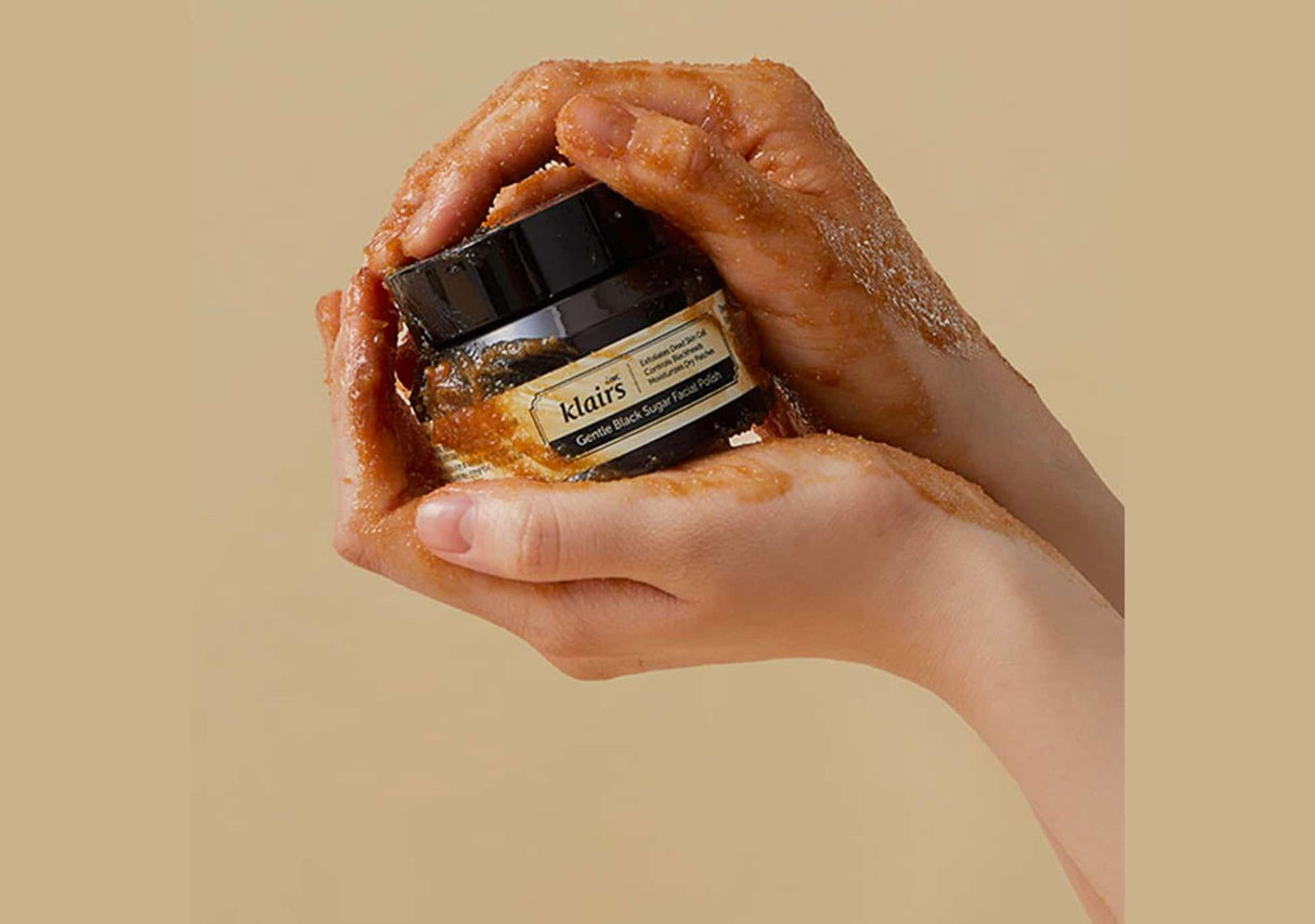 KLAIRS | Gentle Black Sugar Facial Polish - 110ml - InternationalCosmetic