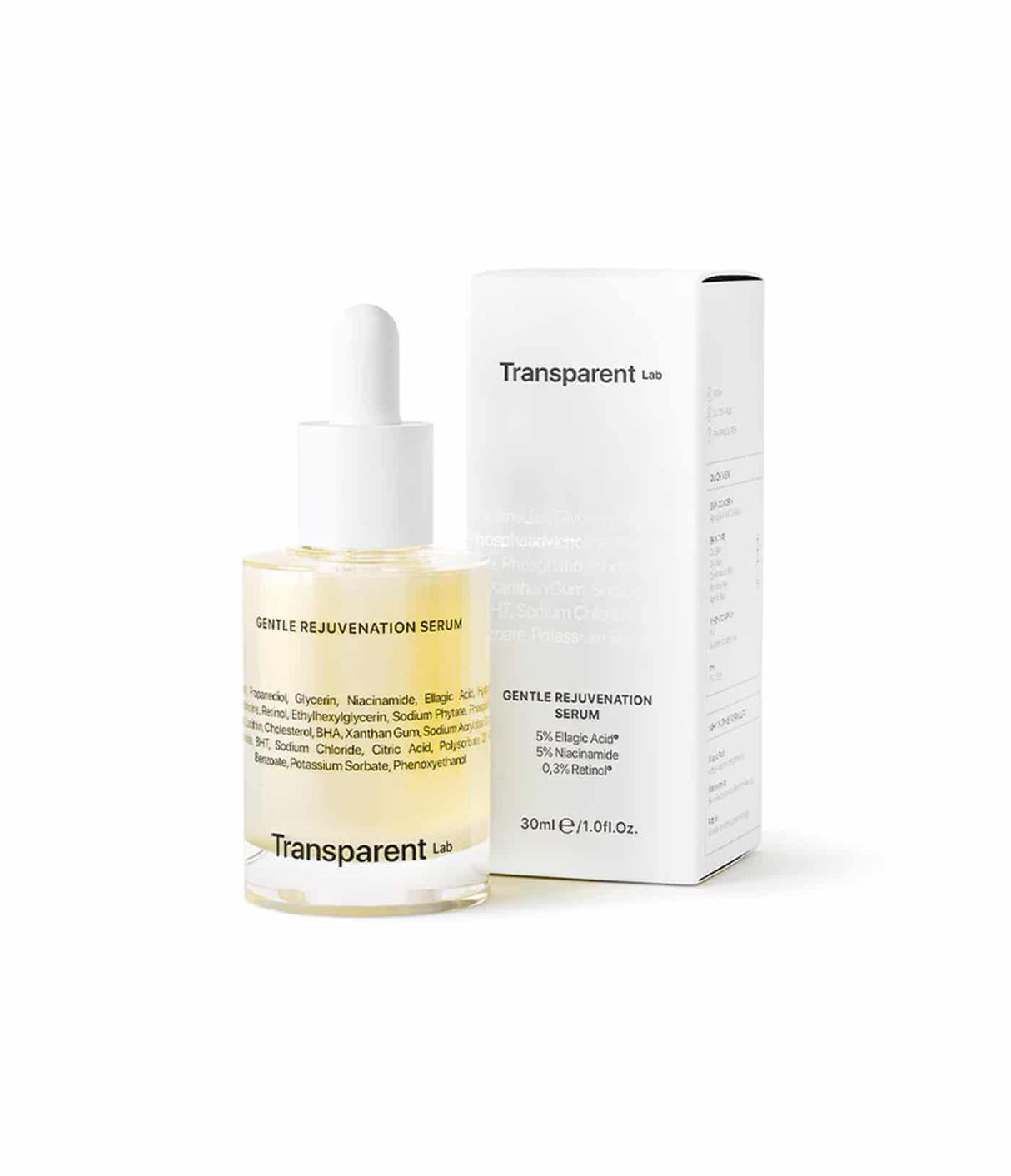 TRANSPARENT LAB | Gentle Rejuvenation Serum - 30ml - InternationalCosmetic