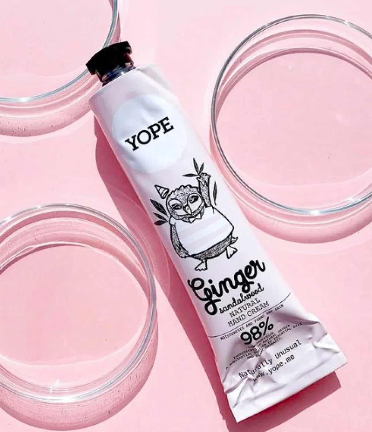 YOPE | Ginger and Sandalwood Natural Hand Cream - InternationalCosmetic