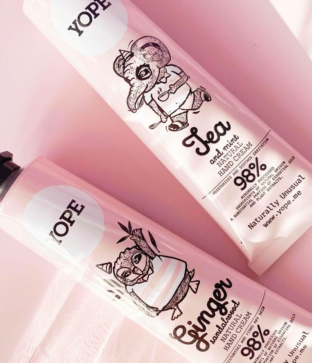 YOPE | Ginger and Sandalwood Natural Hand Cream - InternationalCosmetic