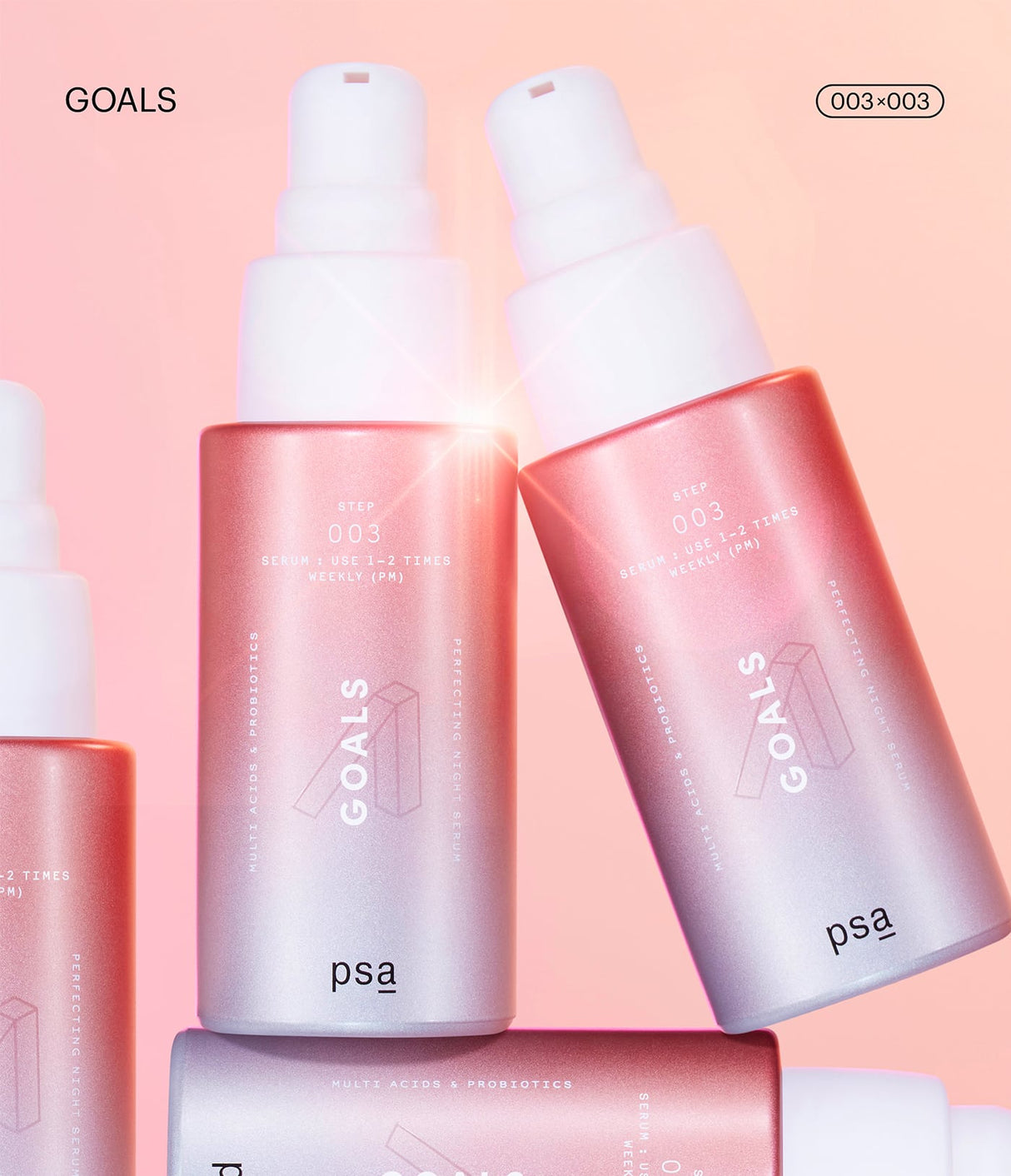 Goals Multi Acids & Probiotics Perfecting Night Serum de PSA