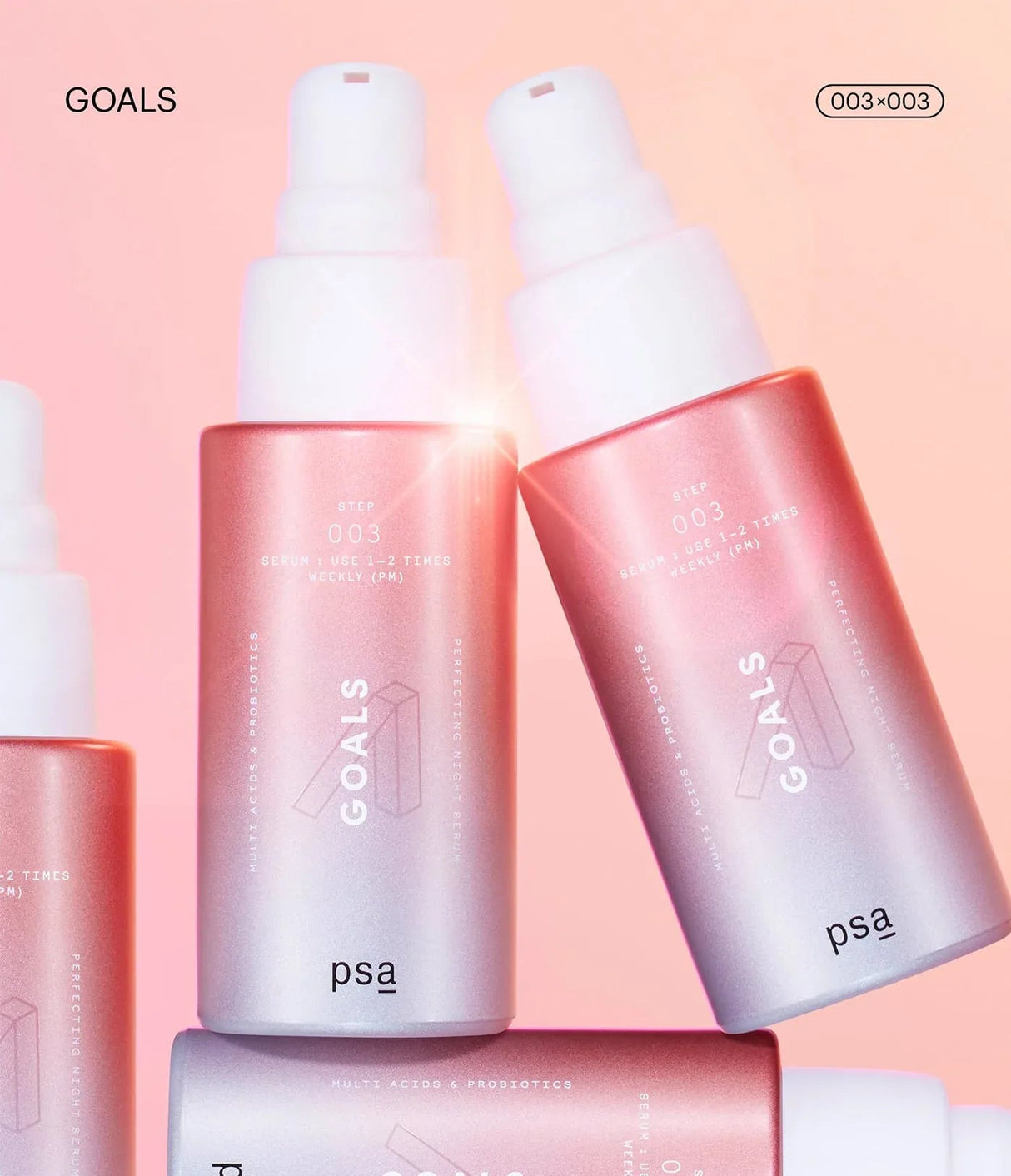 PSA | Goals Multi Acids & Probiotics Perfecting Night Serum - InternationalCosmetic