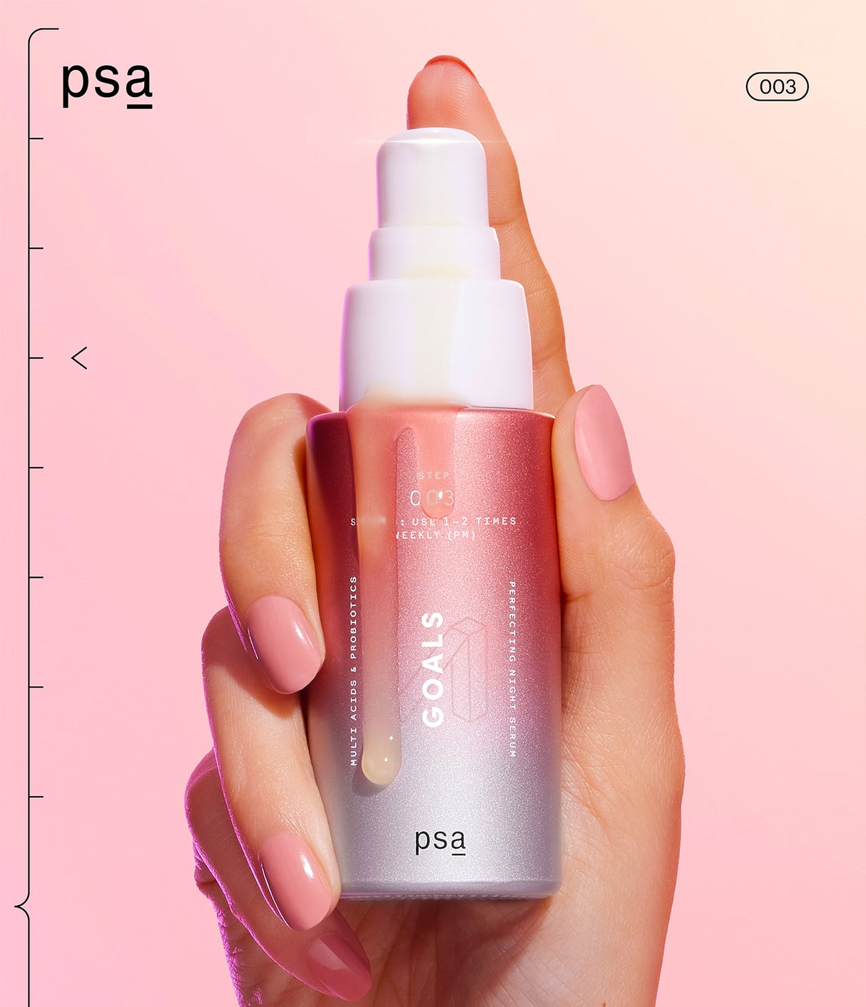 Goals Multi Acids & Probiotics Perfecting Night Serum de PSA