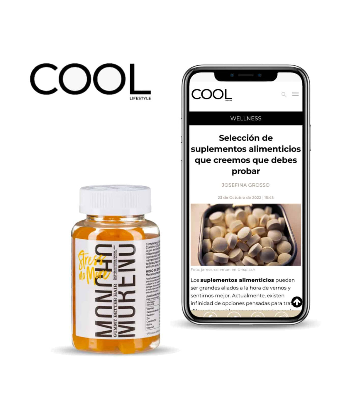 MONCHO MORENO | Gummy Stress No More - InternationalCosmetic