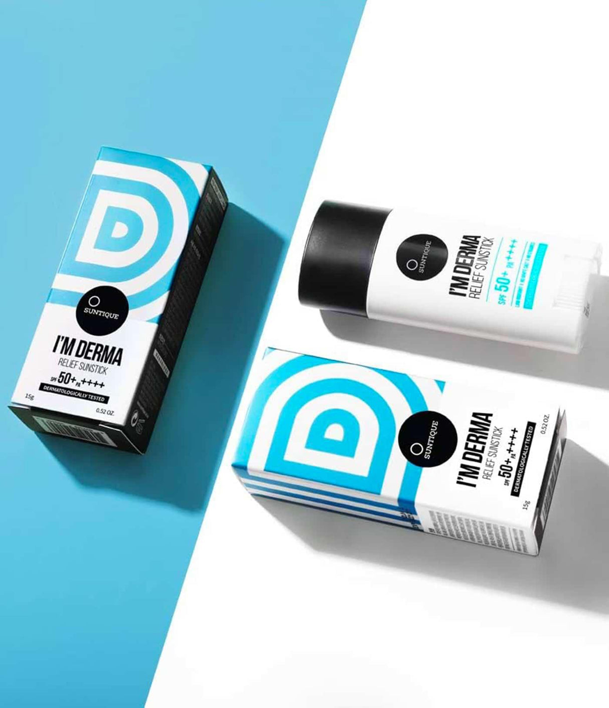 SUNTIQUE | I'M Derma Relief Sunstick SPF50+ - 15ml - InternationalCosmetic