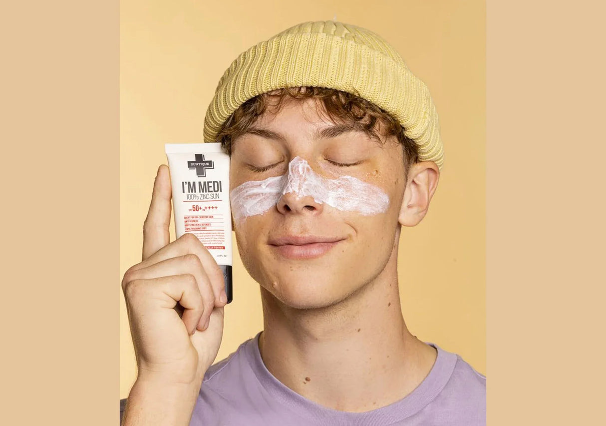 SUNTIQUE | I'M Medi 100% Zinc Sun SPF50+ - 50ml - InternationalCosmetic