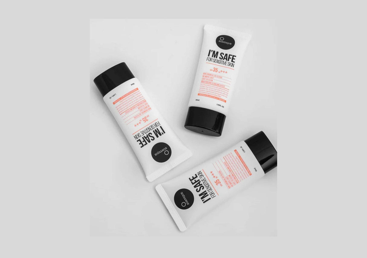 SUNTIQUE | I'M Safe For Sensitive Skin SPF35 - 50ml - InternationalCosmetic