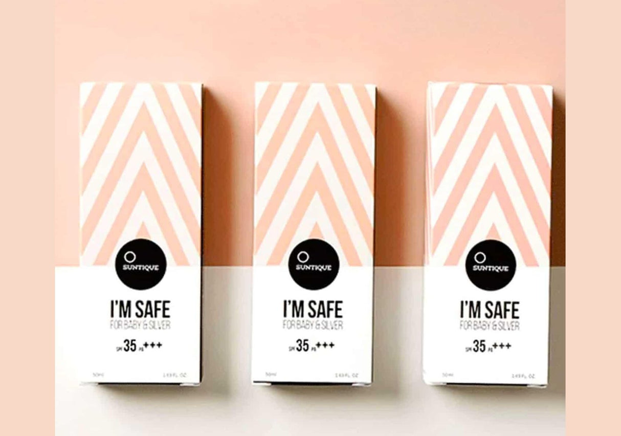 SUNTIQUE | I'M Safe For Sensitive Skin SPF35 - 50ml - InternationalCosmetic