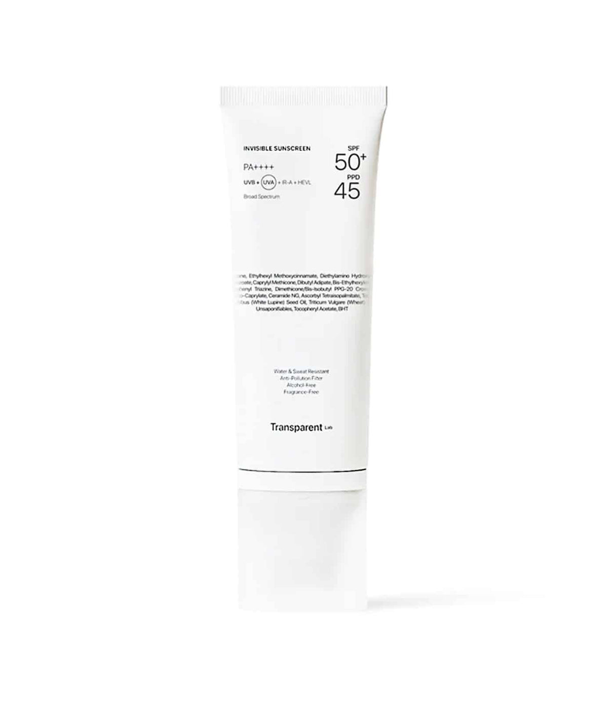TRANSPARENT LAB | Invisible Sunscreen SPF50+ - 100ml - InternationalCosmetic