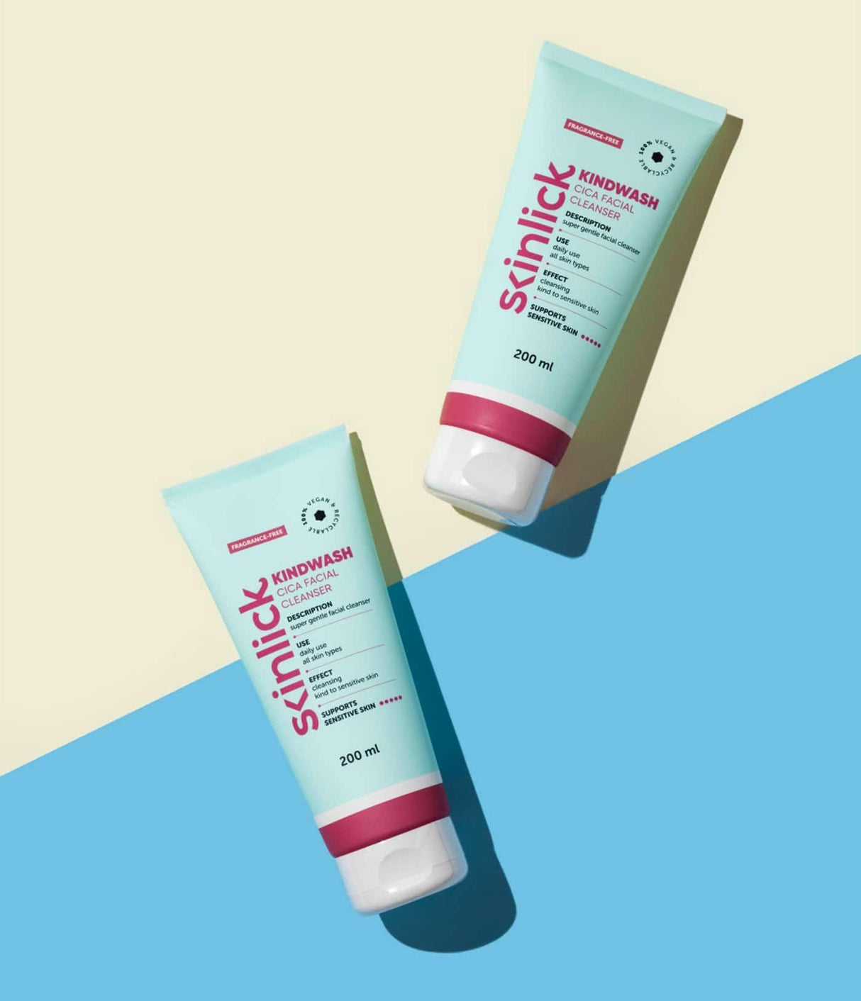 SKINLICK | Kindwash Cica Facial Cleanser - 200ml - InternationalCosmetic