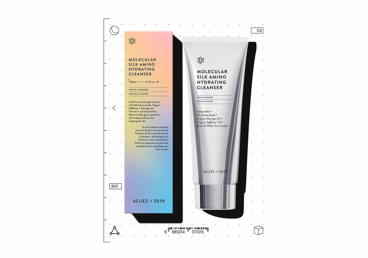 ALLIES OF SKIN | Molecular Silk Amino Hydrating Cleanser