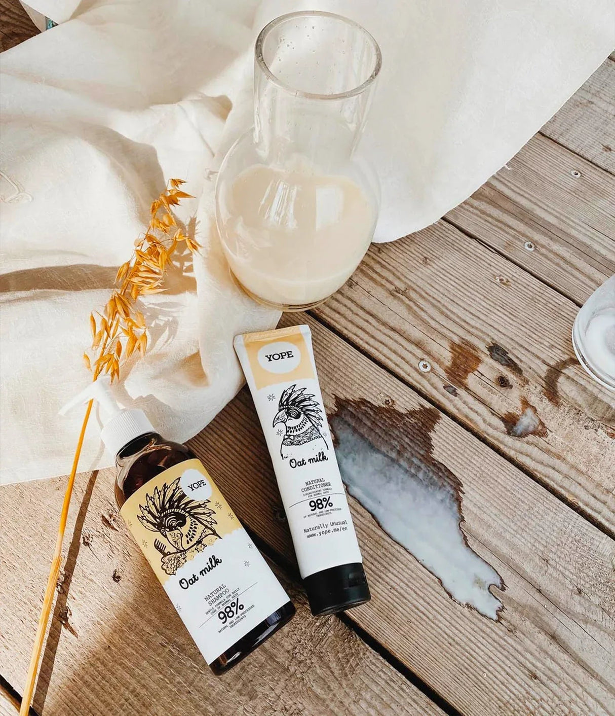 YOPE | Oat Milk Natural Shampoo - InternationalCosmetic