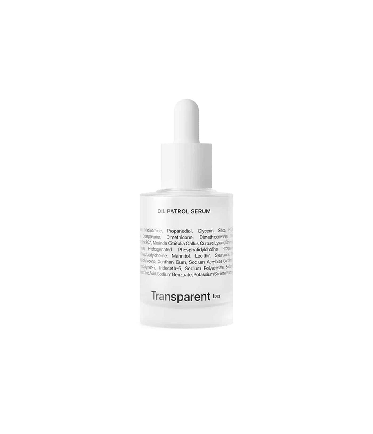 TRANSPARENT LAB | Oil Patrol Serum - 30ml - InternationalCosmetic