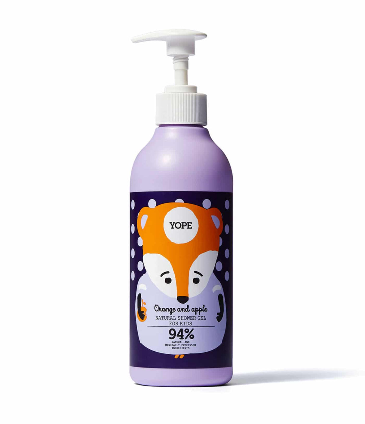 Orange and Apple Natural Shower Gel for Kids de Yope