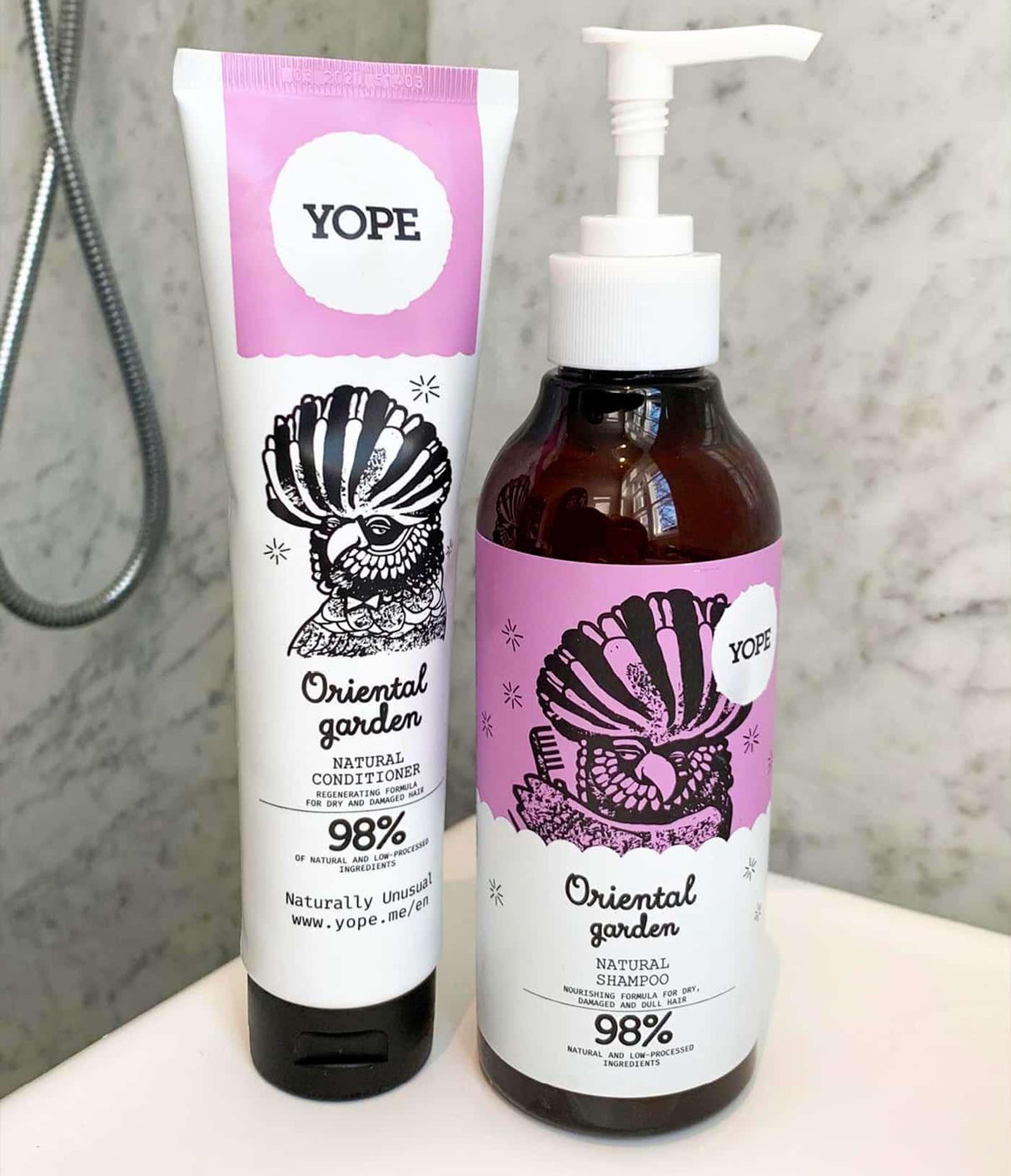 YOPE | Oriental Garden Natural Shampoo - 300ml - InternationalCosmetic