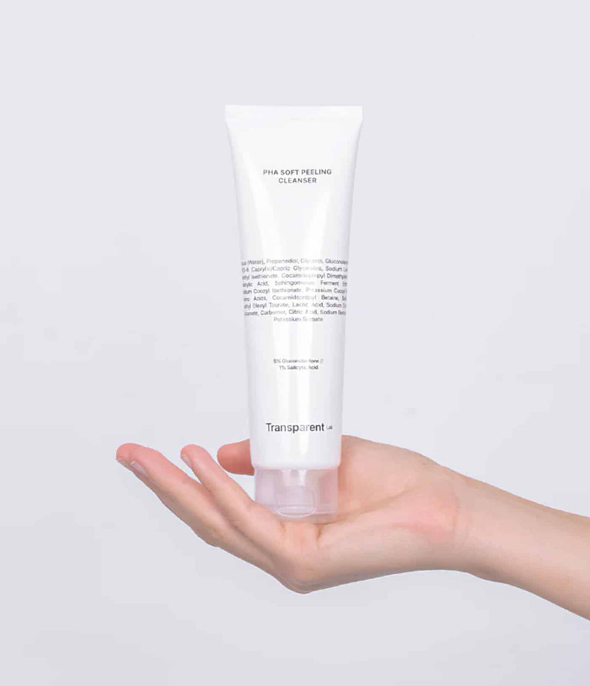 PHA Soft Peeling Cleanser de Transparent Lab
