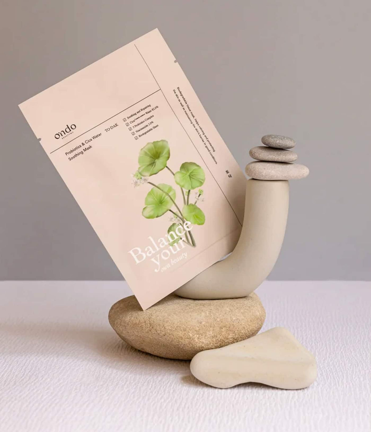 Probiotics & Cica Water Soothing Mask de Ondo Beauty 36.5