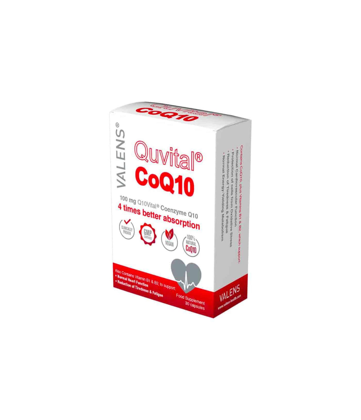VALENS | Quvital® CoQ10 Capsules - InternationalCosmetic