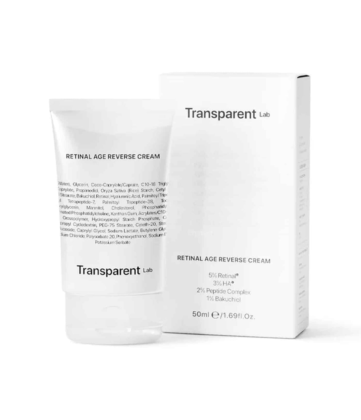 Retinal Age Reverse Cream de Transparent Lab