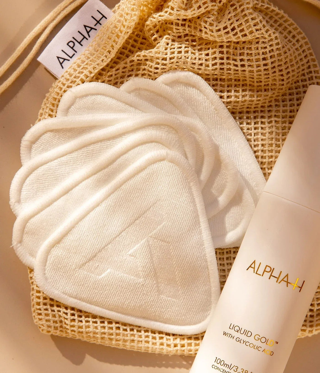 ALPHA-H | Reusable Bamboo Cotton Pads - 7ud - InternationalCosmetic