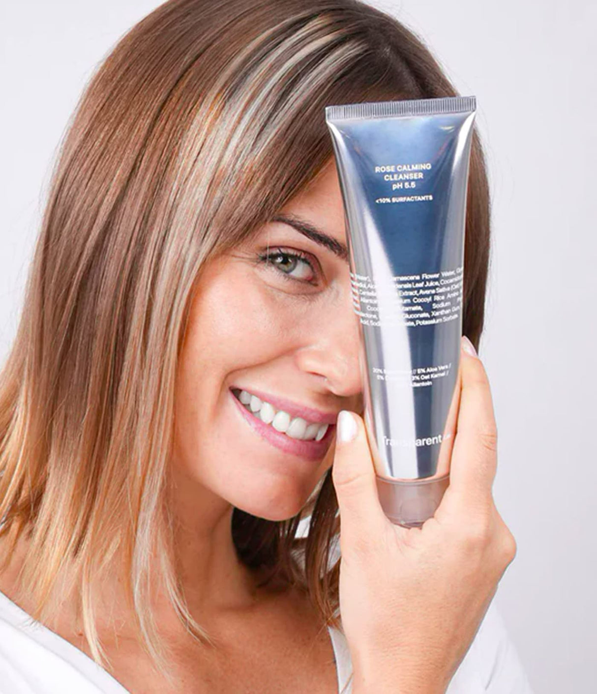 TRANSPARENT LAB | Rose Calming Cleanser Ph 5.5 - 150ml - InternationalCosmetic