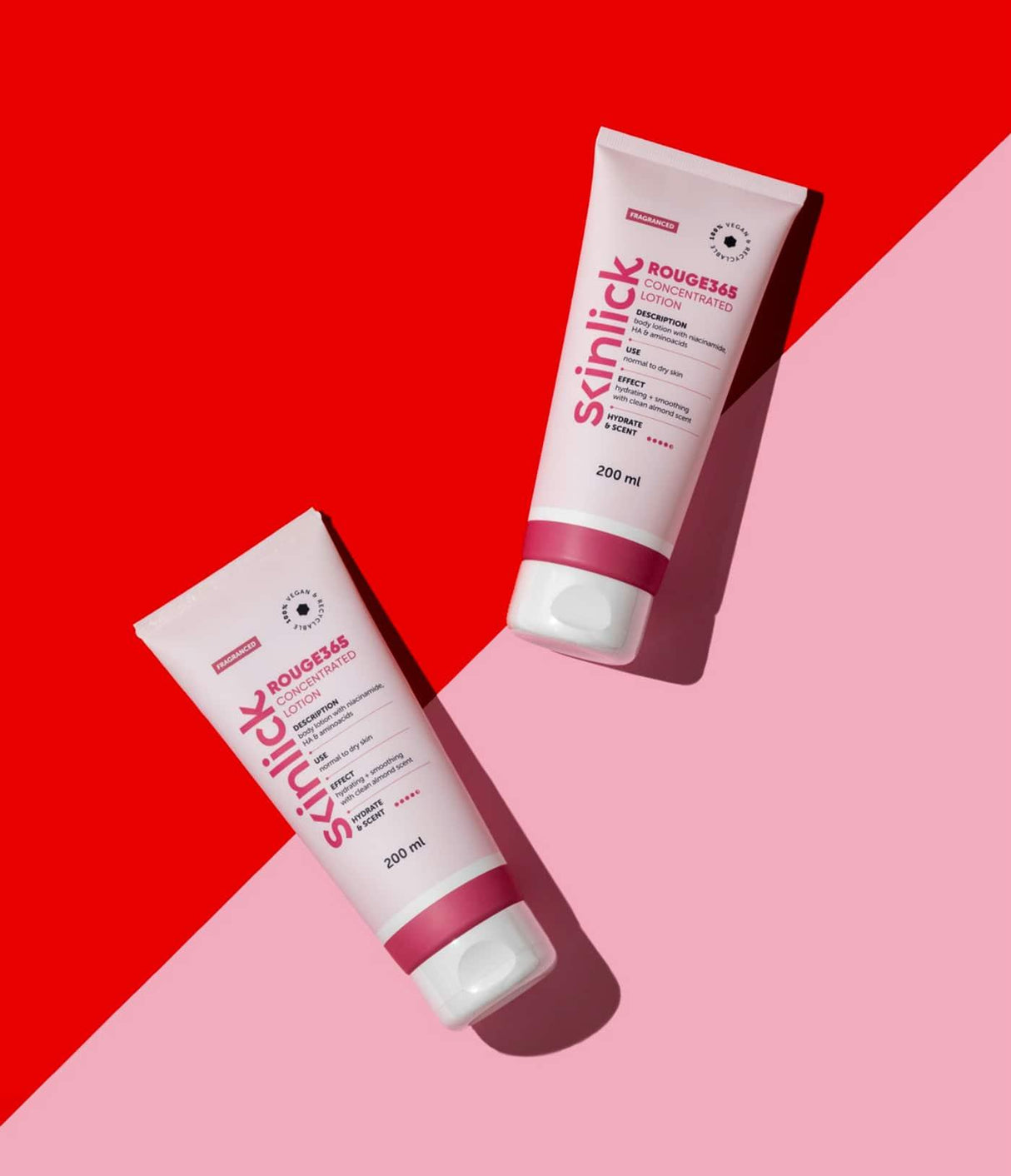 SKINLICK | Rouge365 Concentrated Lotion (Con Perfume) - 200ml - InternationalCosmetic