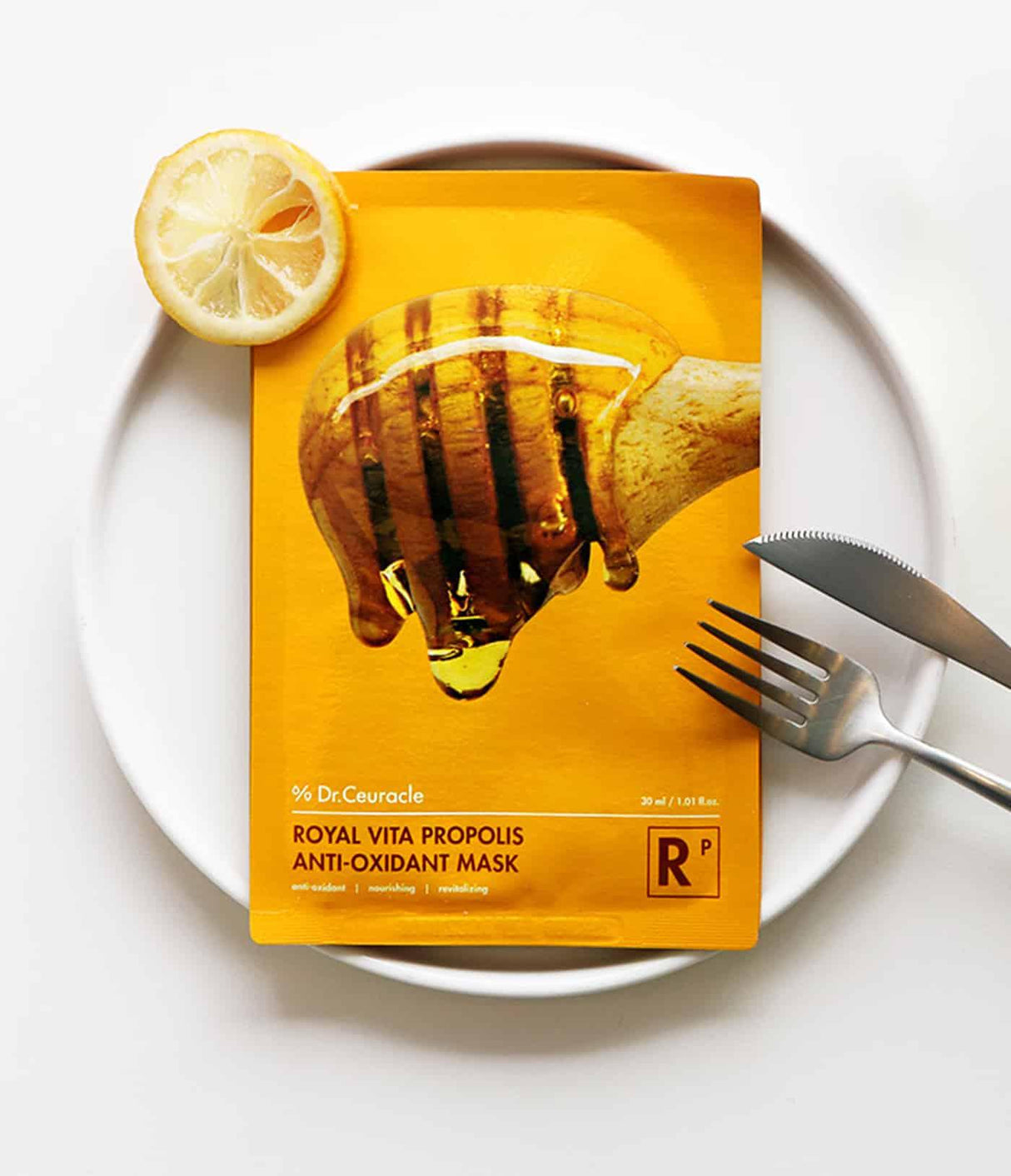 DR. CEURACLE | Royal Vita Propolis Anti-Oxidant Mask - 10ud - InternationalCosmetic