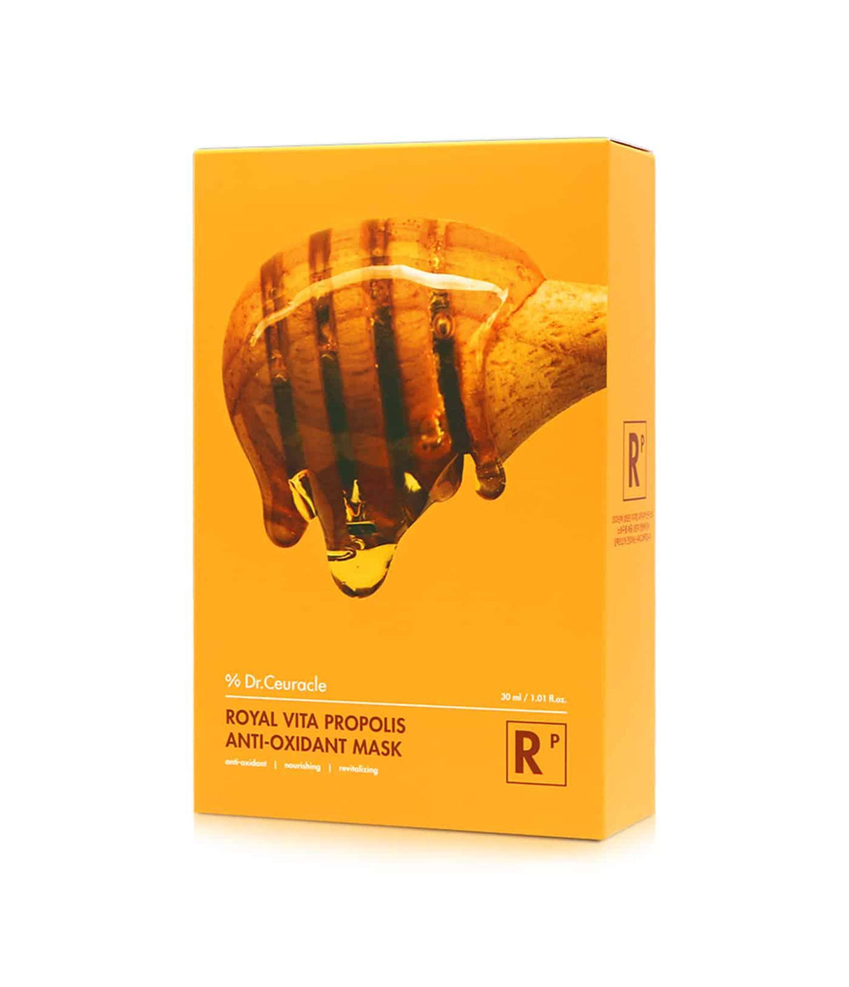 DR. CEURACLE | Royal Vita Propolis Anti-Oxidant Mask - 10ud - InternationalCosmetic