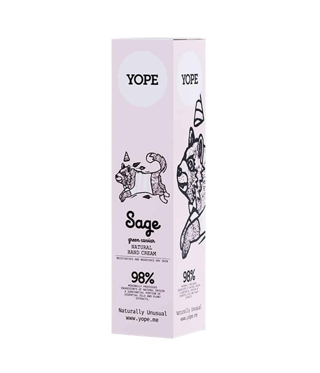 YOPE | Sage and Green Caviar Natural Hand Cream - InternationalCosmetic
