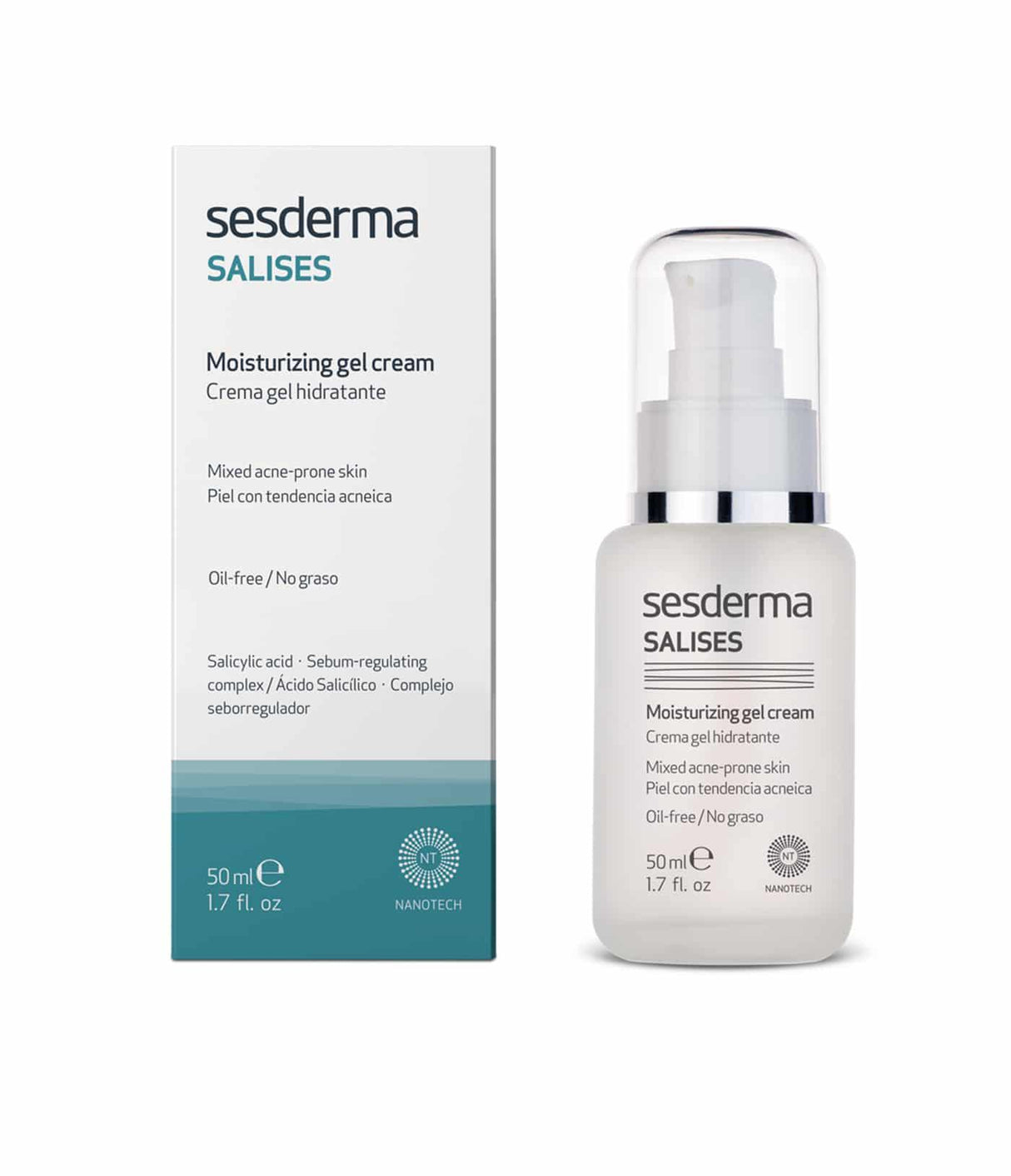 SESDERMA | Salises Moisturizing Gel Cream - 50ml - InternationalCosmetic