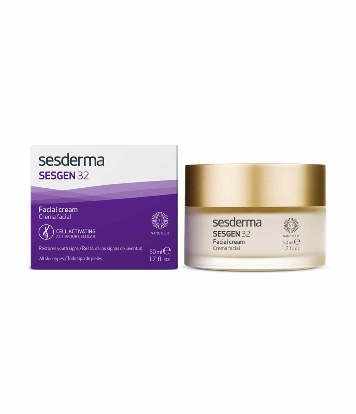 SESDERMA | Sesgen 32 Cell Activating Facial Cream - 50ml - InternationalCosmetic