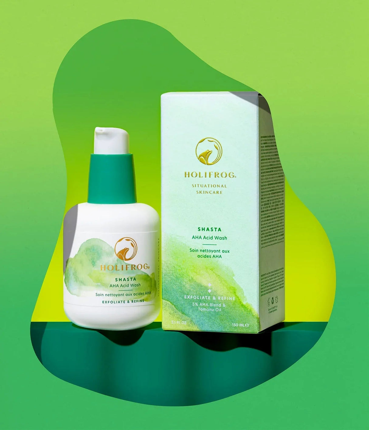 HOLIFROG | Shasta AHA Acid Wash (OUTLET) - 150ml - InternationalCosmetic