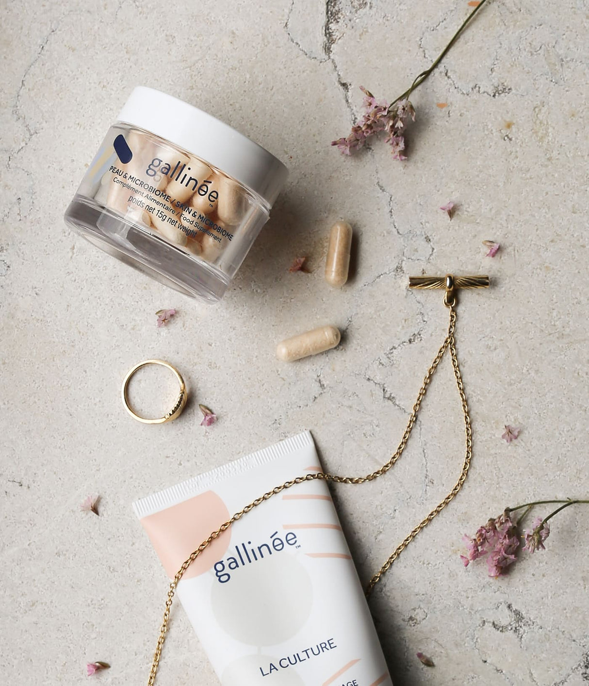 Skin & Microbiome Supplement de Gallinée