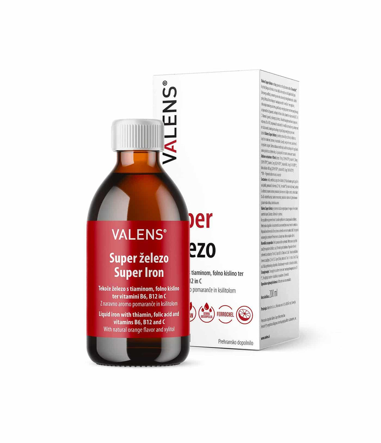 VALENS | Super Iron Liquid - 200ml - InternationalCosmetic