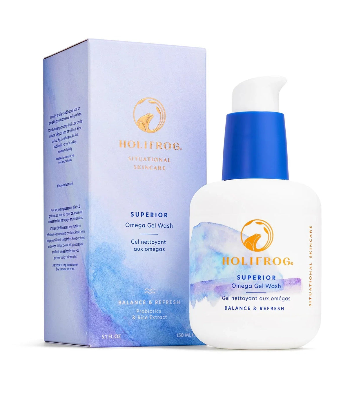 HOLIFROG | Superior Omega Gel Wash - 150ml - InternationalCosmetic