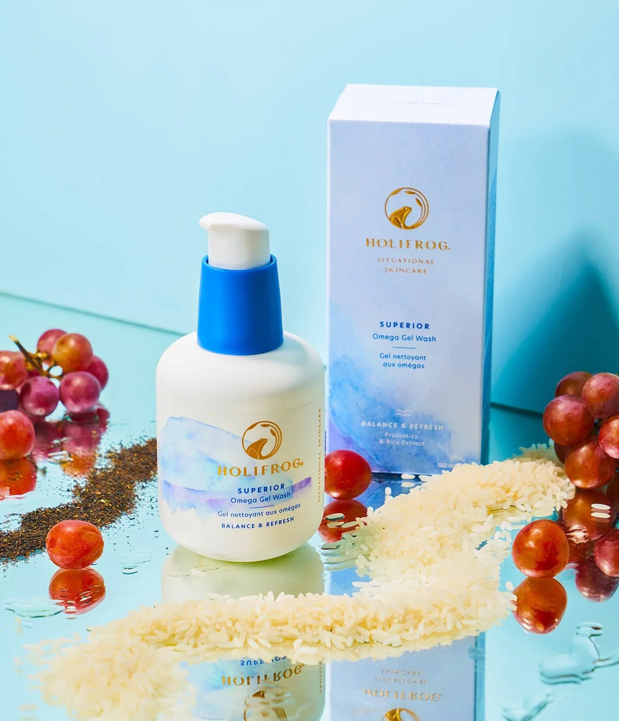 HOLIFROG | Superior Omega Gel Wash - 150ml - InternationalCosmetic