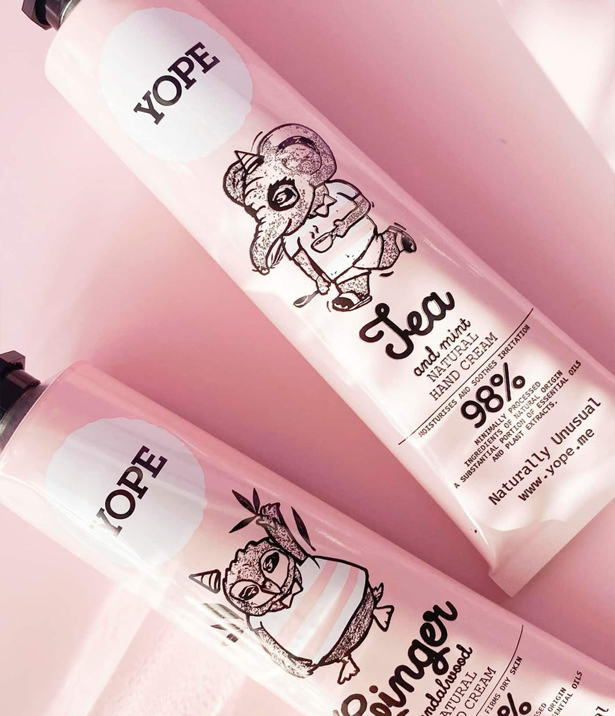 Tea and Mint Natural Hand Cream de Yope